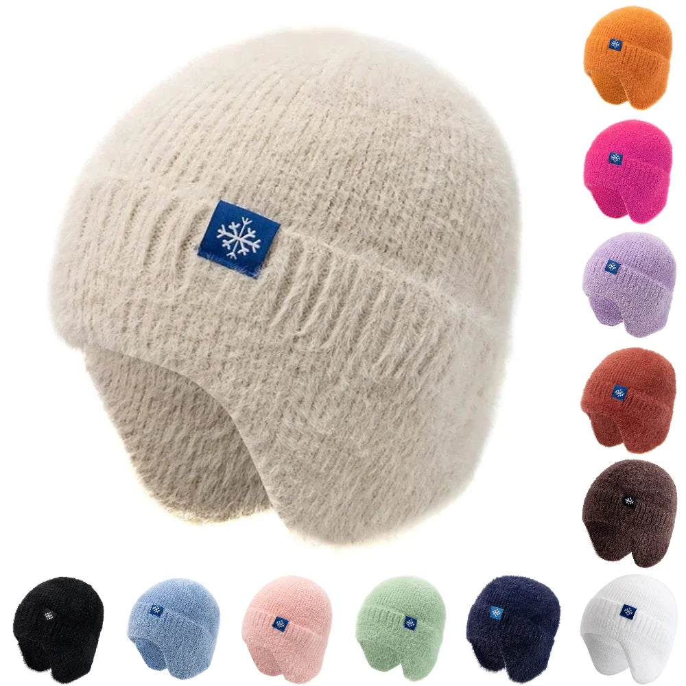 FluffyPop Knit Beanie